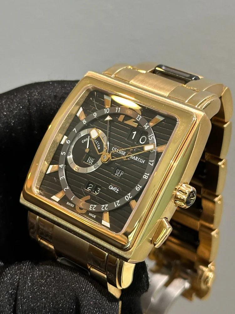 Ulysse Nardin Quadrato Dual Time Perpetual 326-90/69